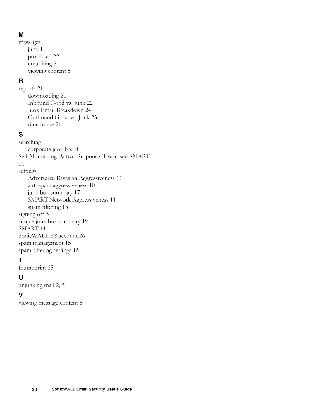 SonicWALL 7.2 manual Messages 