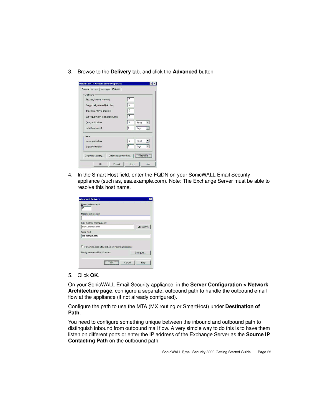 SonicWALL manual SonicWALL Email Security 8000 Getting Started Guide 