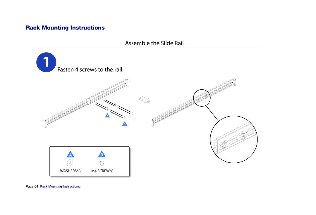 SonicWALL E6500 manual Rack Mounting Instructions 