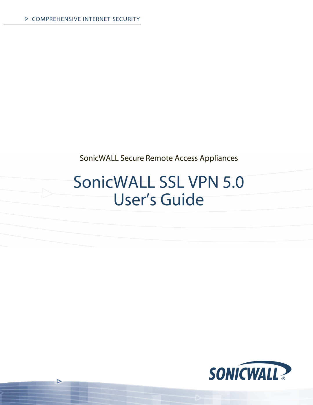 SonicWALL SSL VPN 5.0 manual SonicWALL SSL VPN User’s Guide 