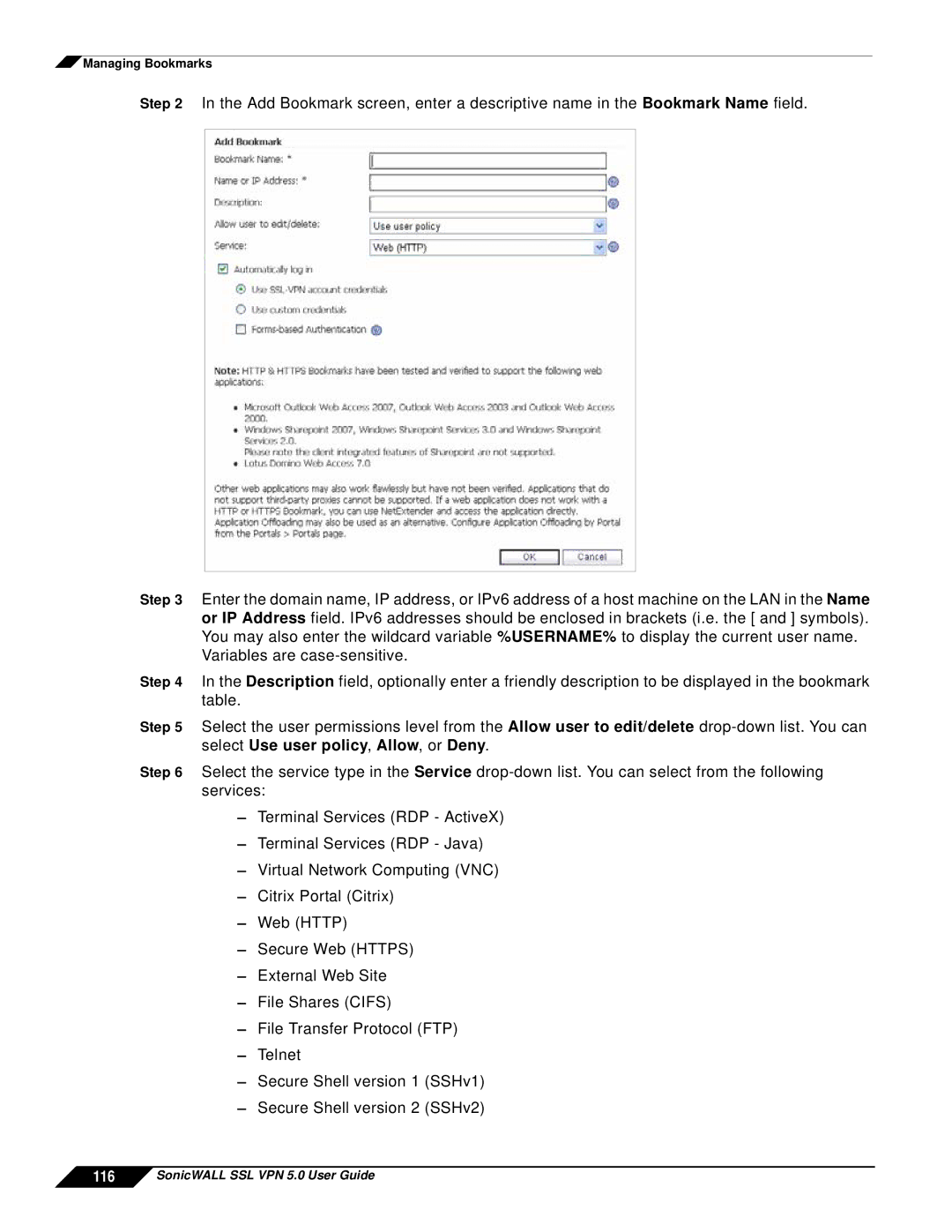 SonicWALL manual SonicWALL SSL VPN 5.0 User Guide 