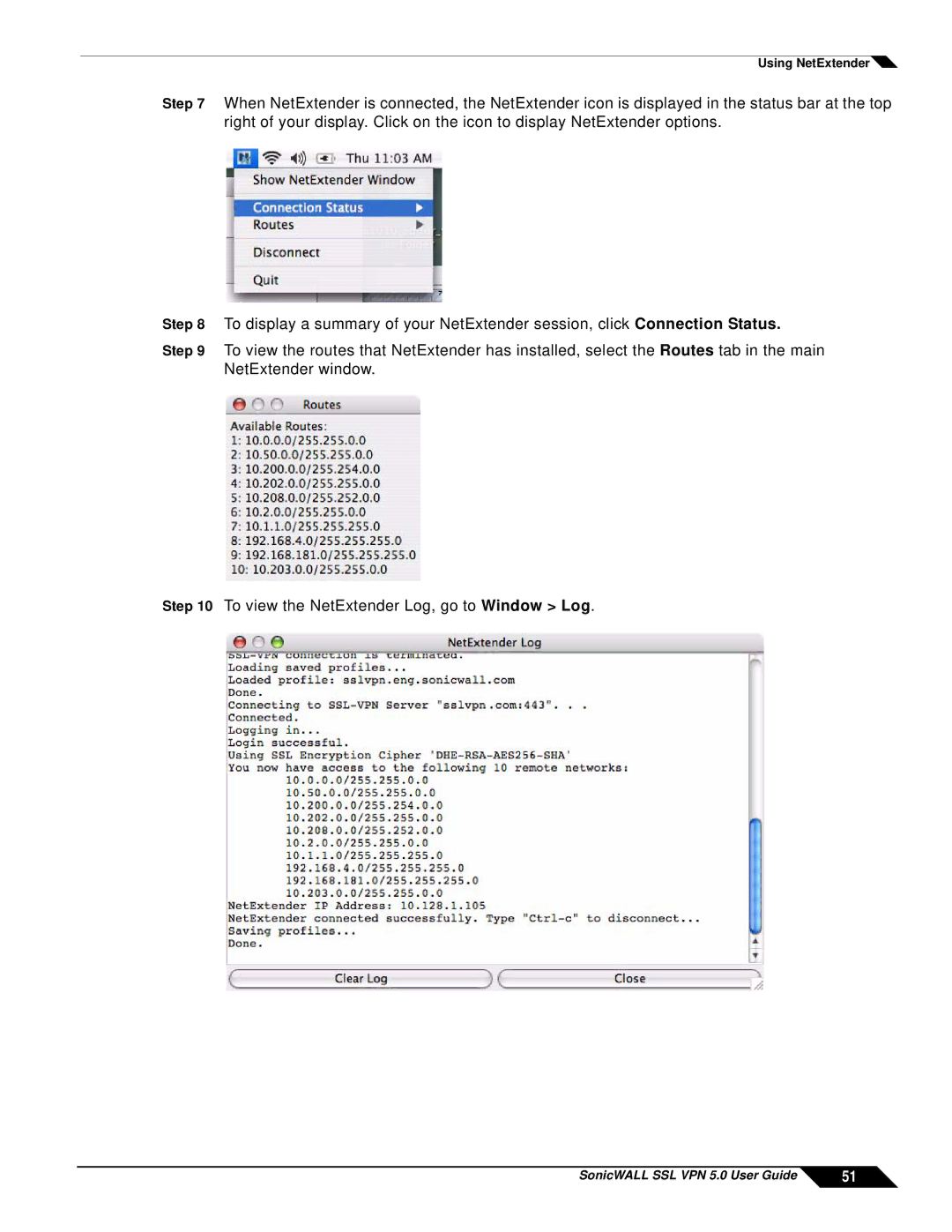 SonicWALL manual SonicWALL SSL VPN 5.0 User Guide 