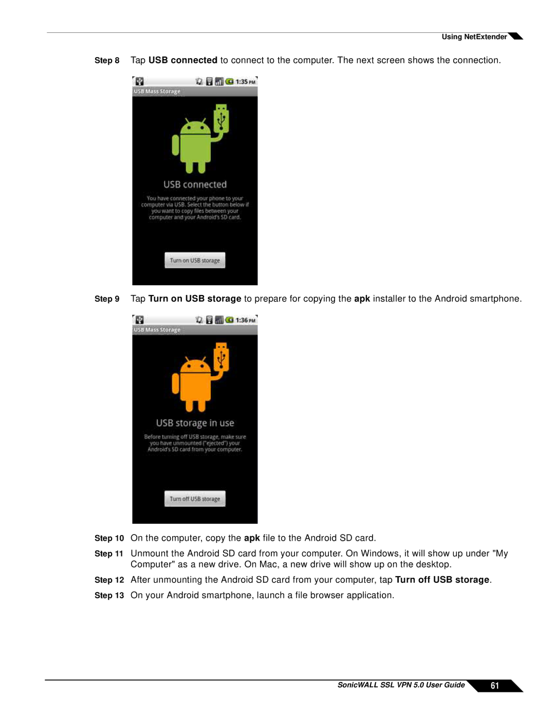 SonicWALL manual SonicWALL SSL VPN 5.0 User Guide 