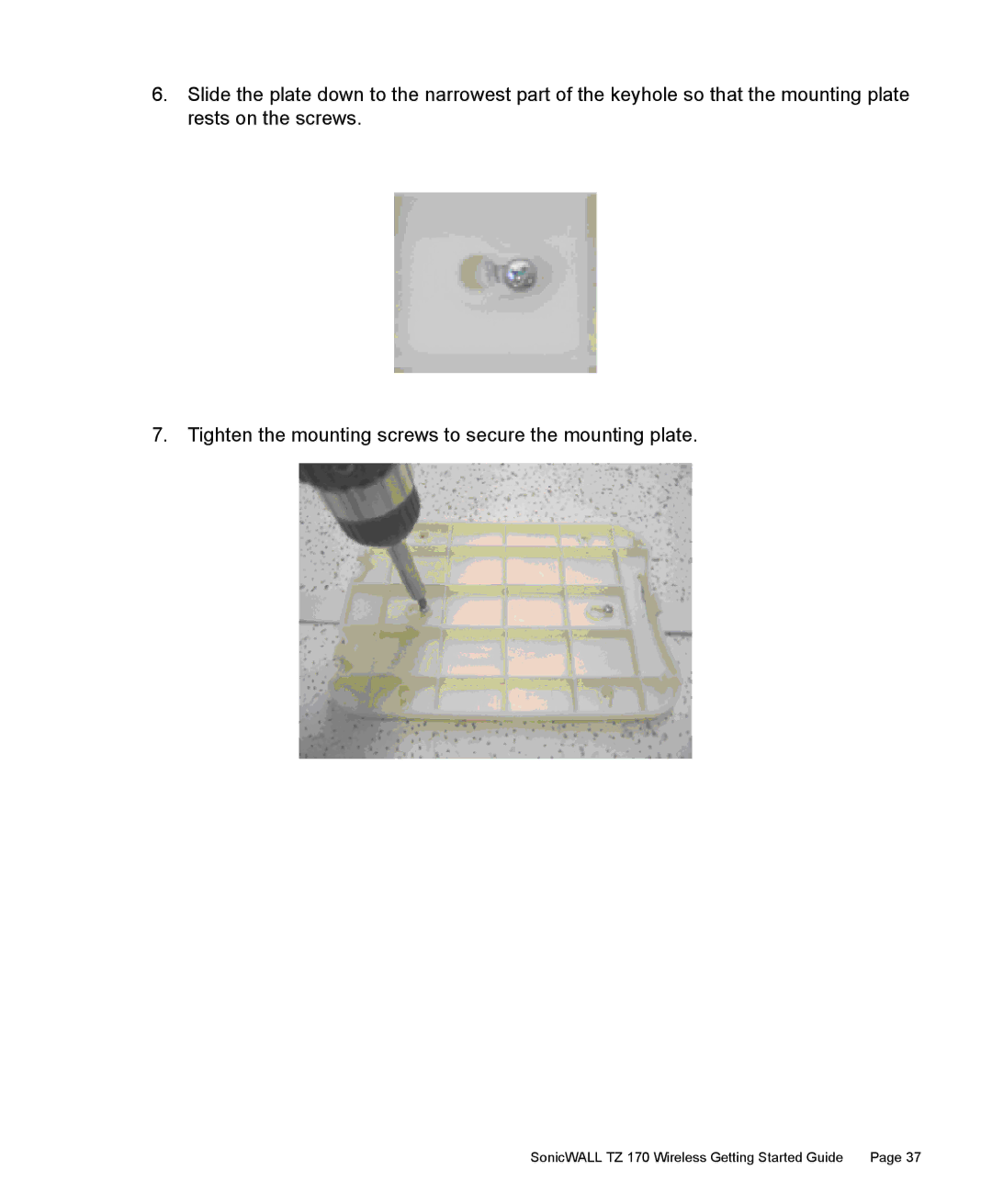 SonicWALL manual SonicWALL TZ 170 Wireless Getting Started Guide 