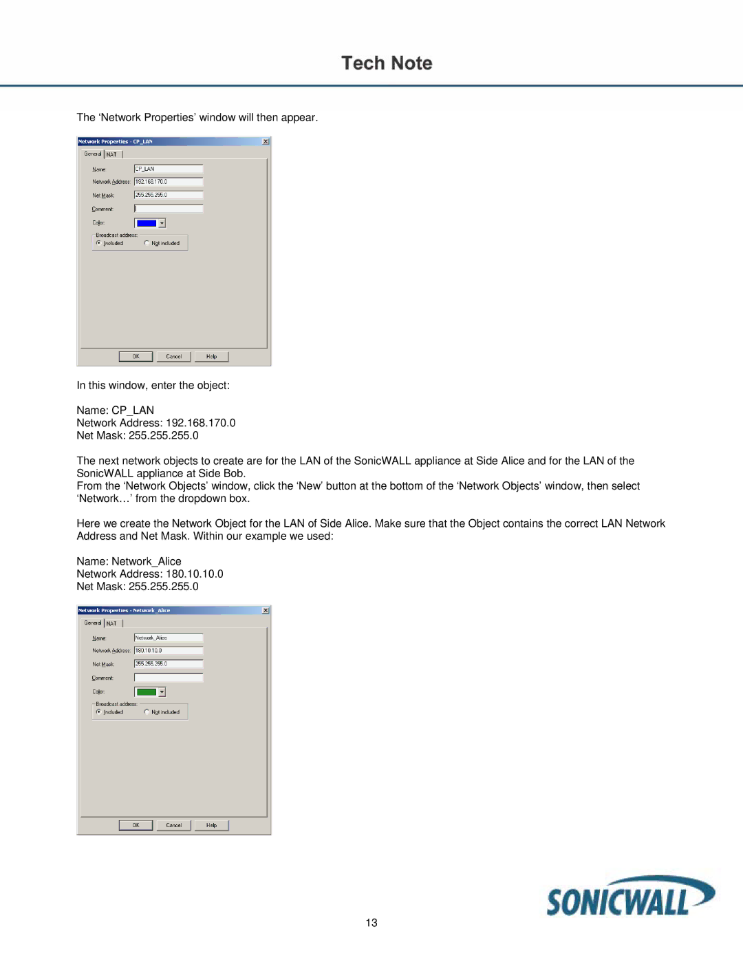 SonicWALL TZ170 manual 