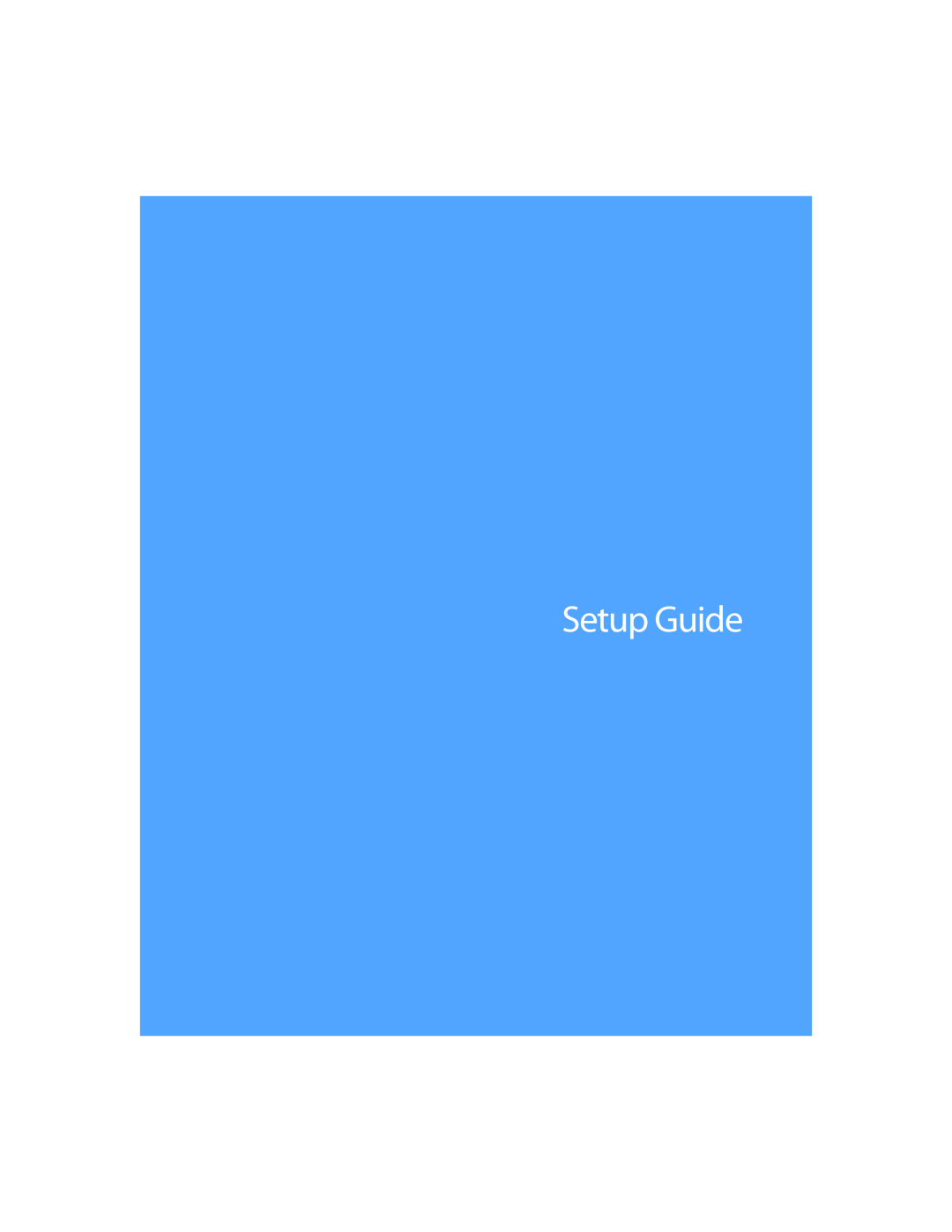 Sonos ZP100 setup guide Setup Guide 