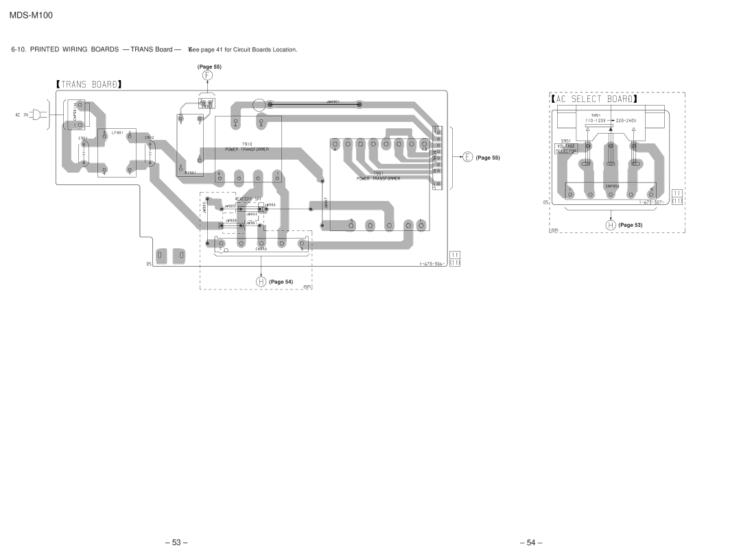 Sony 4-216-840-0 service manual MDS-M100 