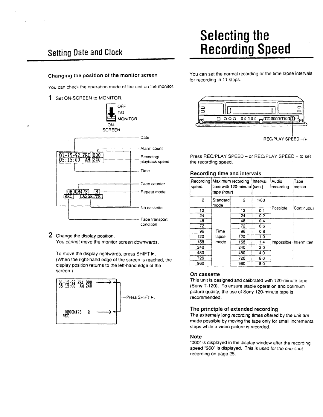 Sony 5000 manual 