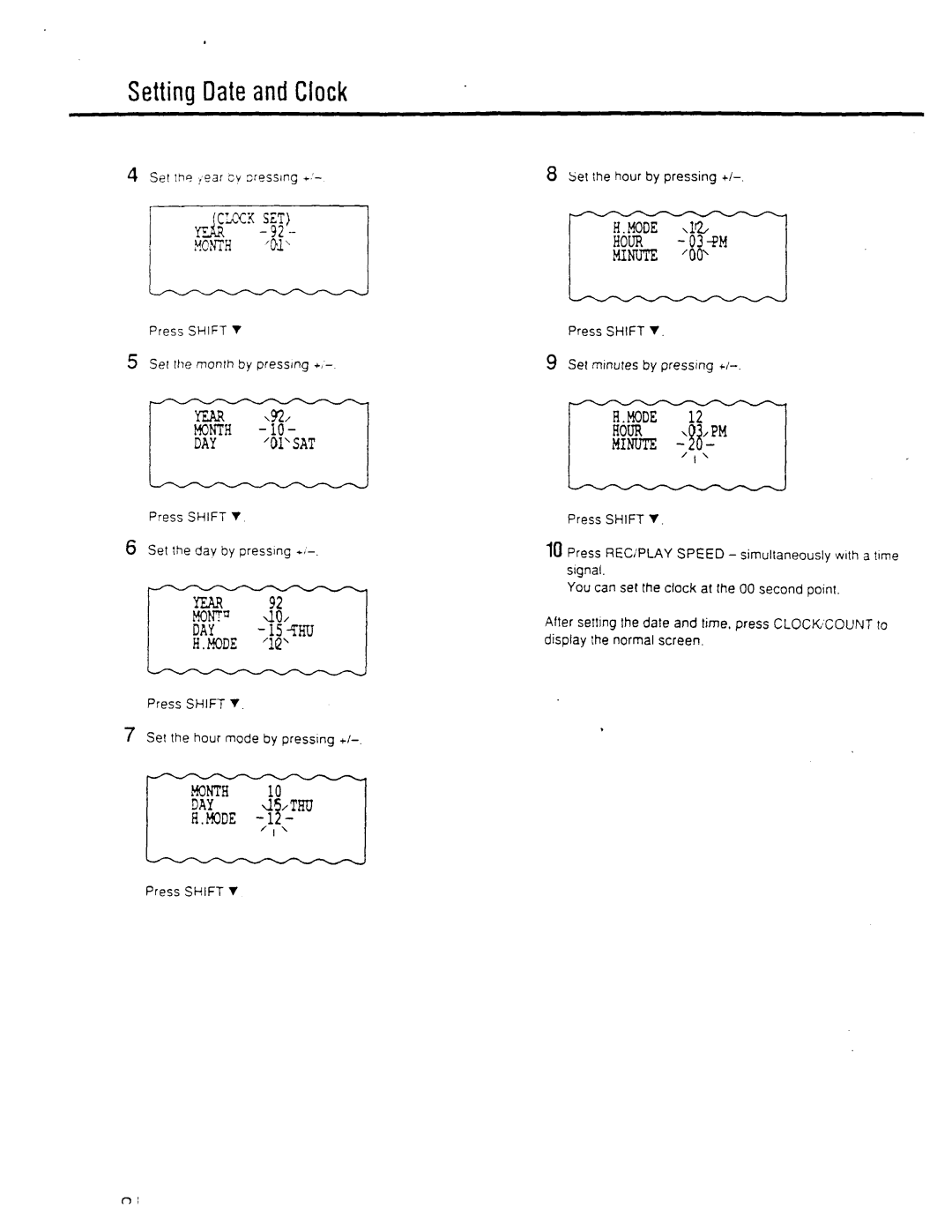 Sony 5000 manual 