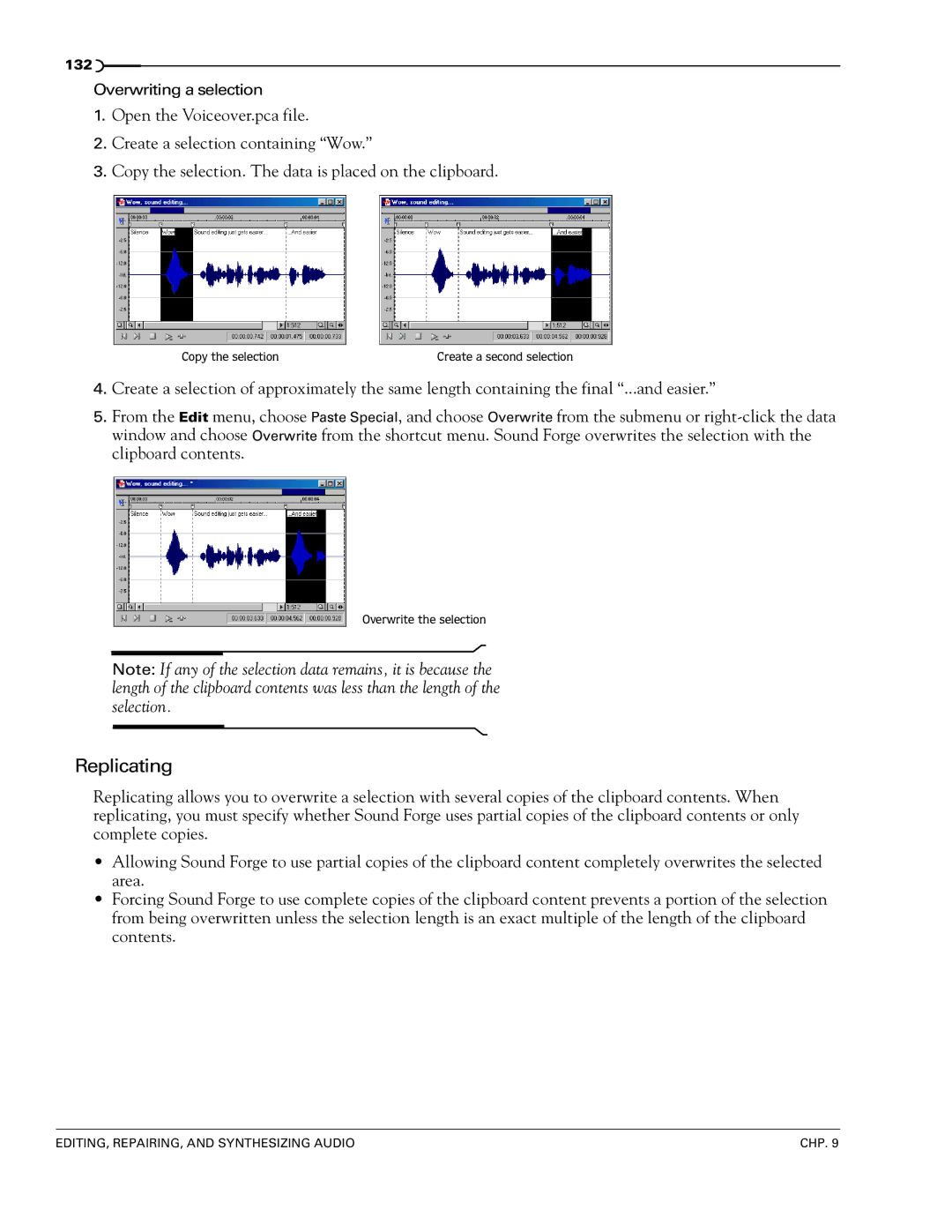 Sony 7 manual Replicating 