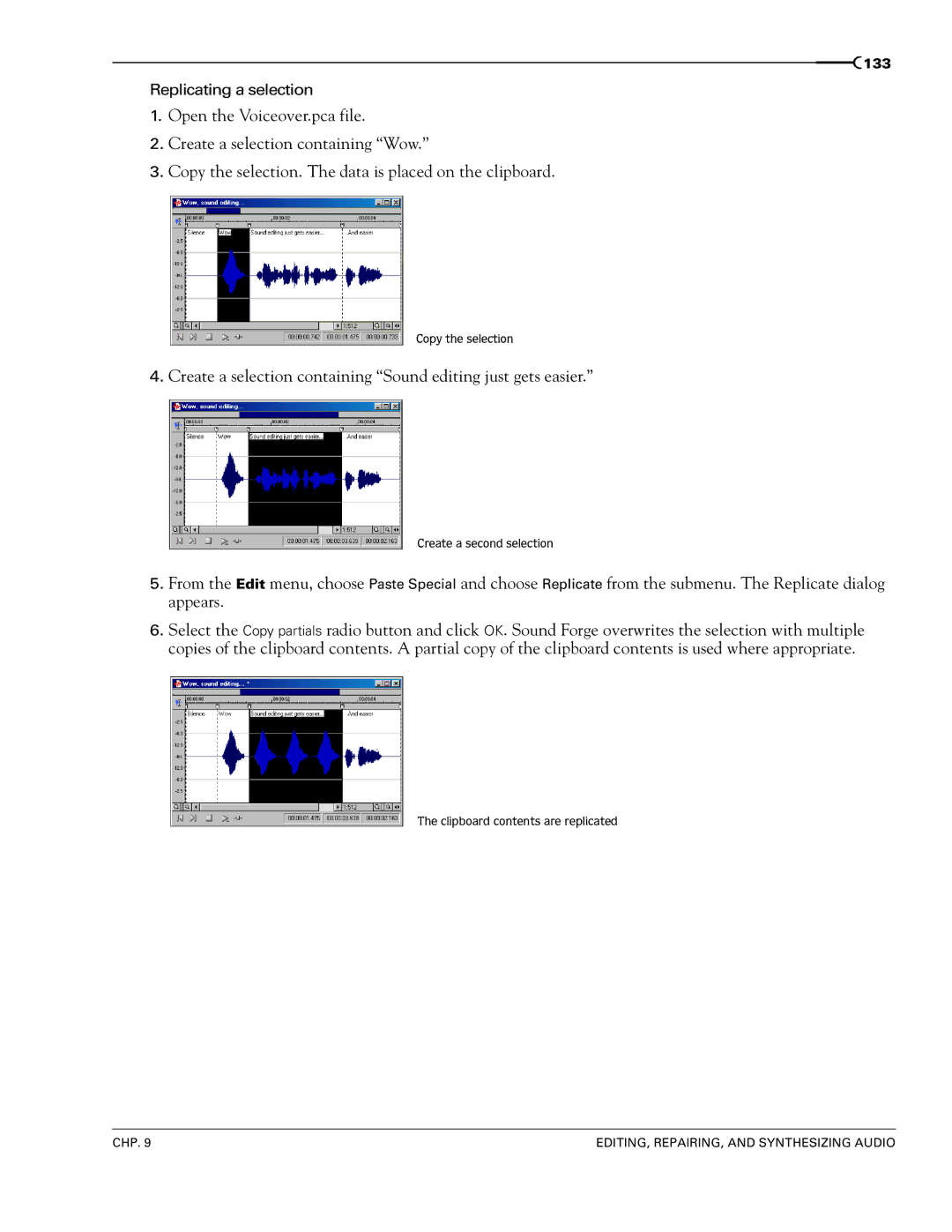 Sony 7 manual Create a selection containing Sound editing just gets easier 