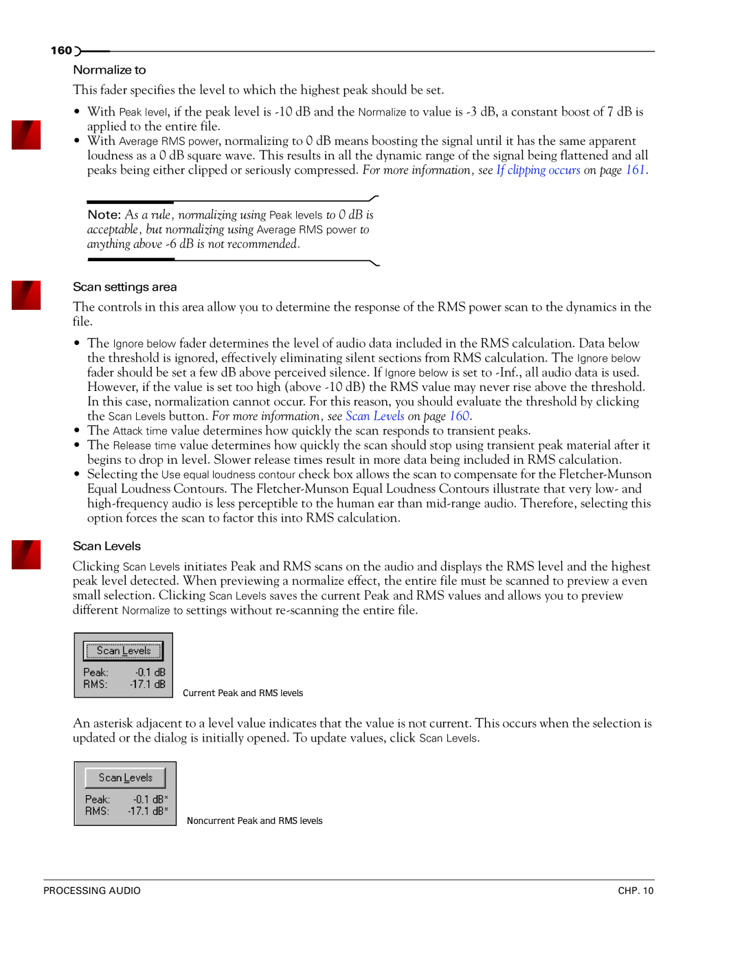 Sony 7 manual Normalize to 