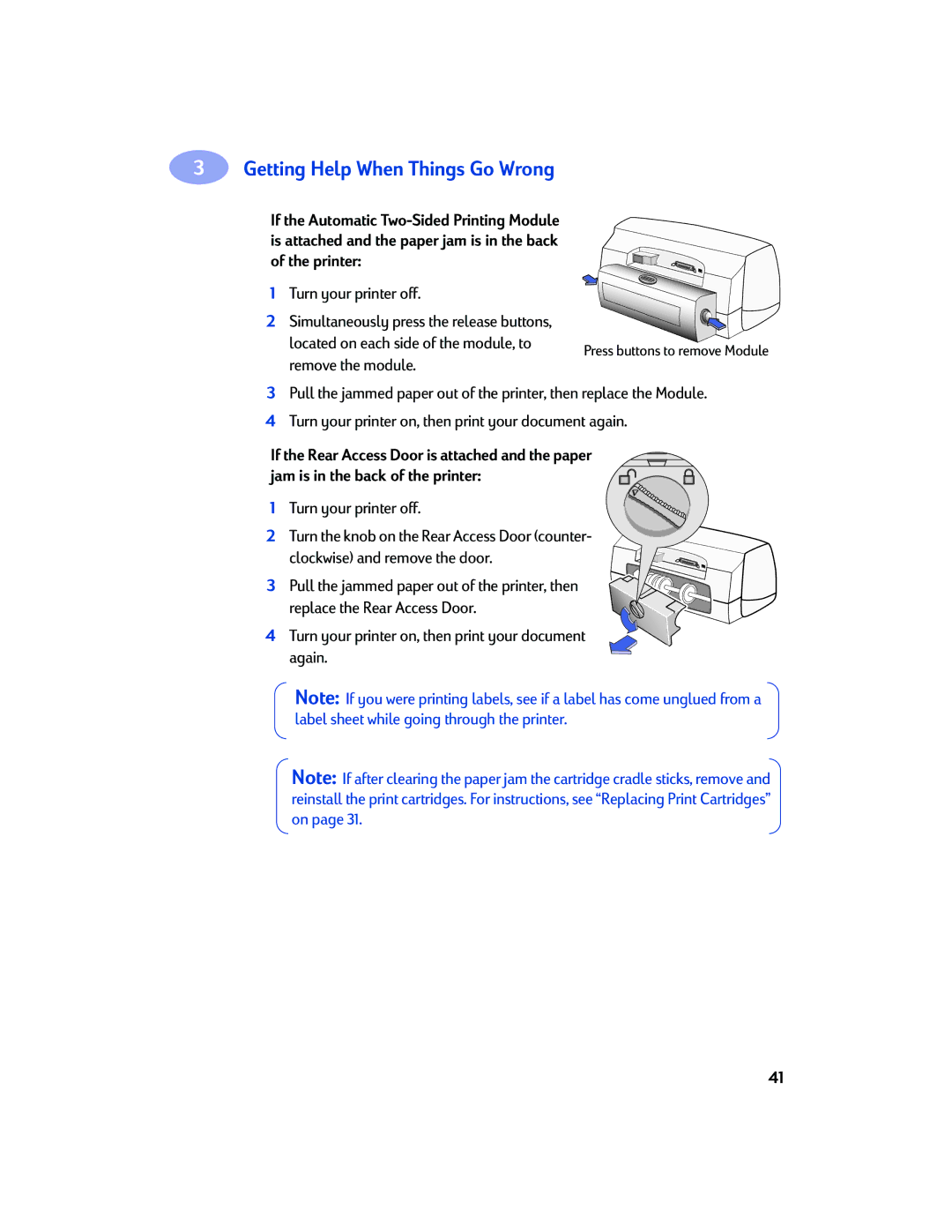 Sony 970C Series manual Simultaneously press the release buttons 