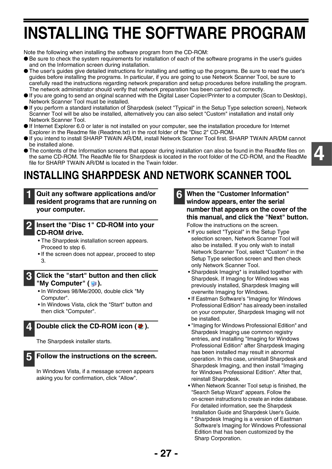 Sony AR-208S operation manual Click the start button and then click My Computer, Double click the CD-ROM icon 