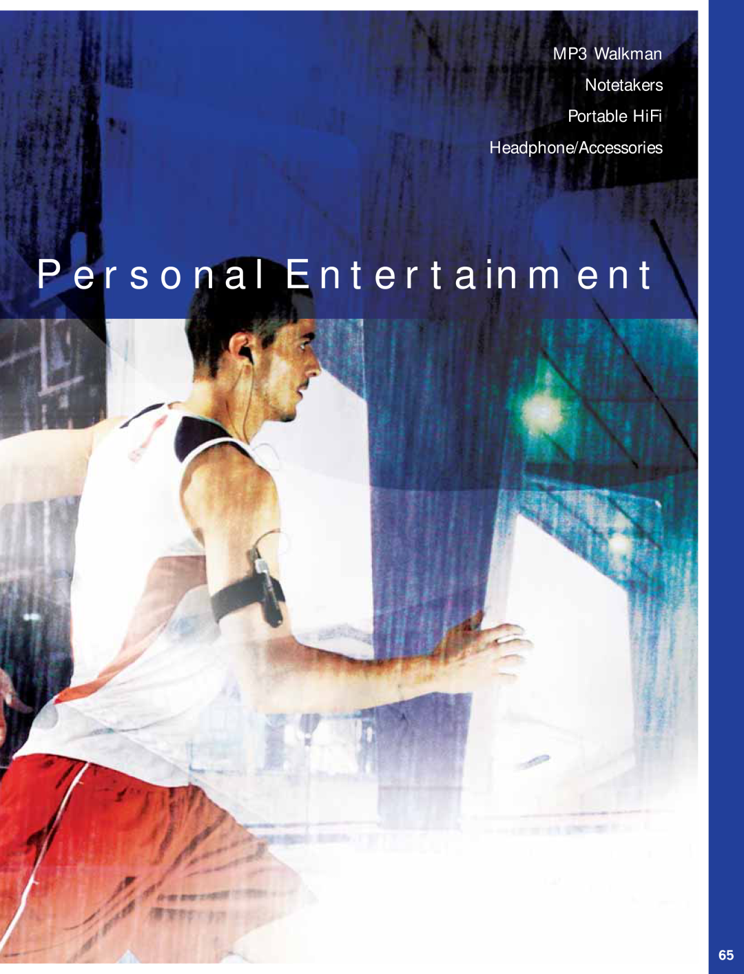 Sony Bravia LCD TV manual Personal Entertainment, MP3 Walkman Notetakers Portable HiFi Headphone/Accessories 