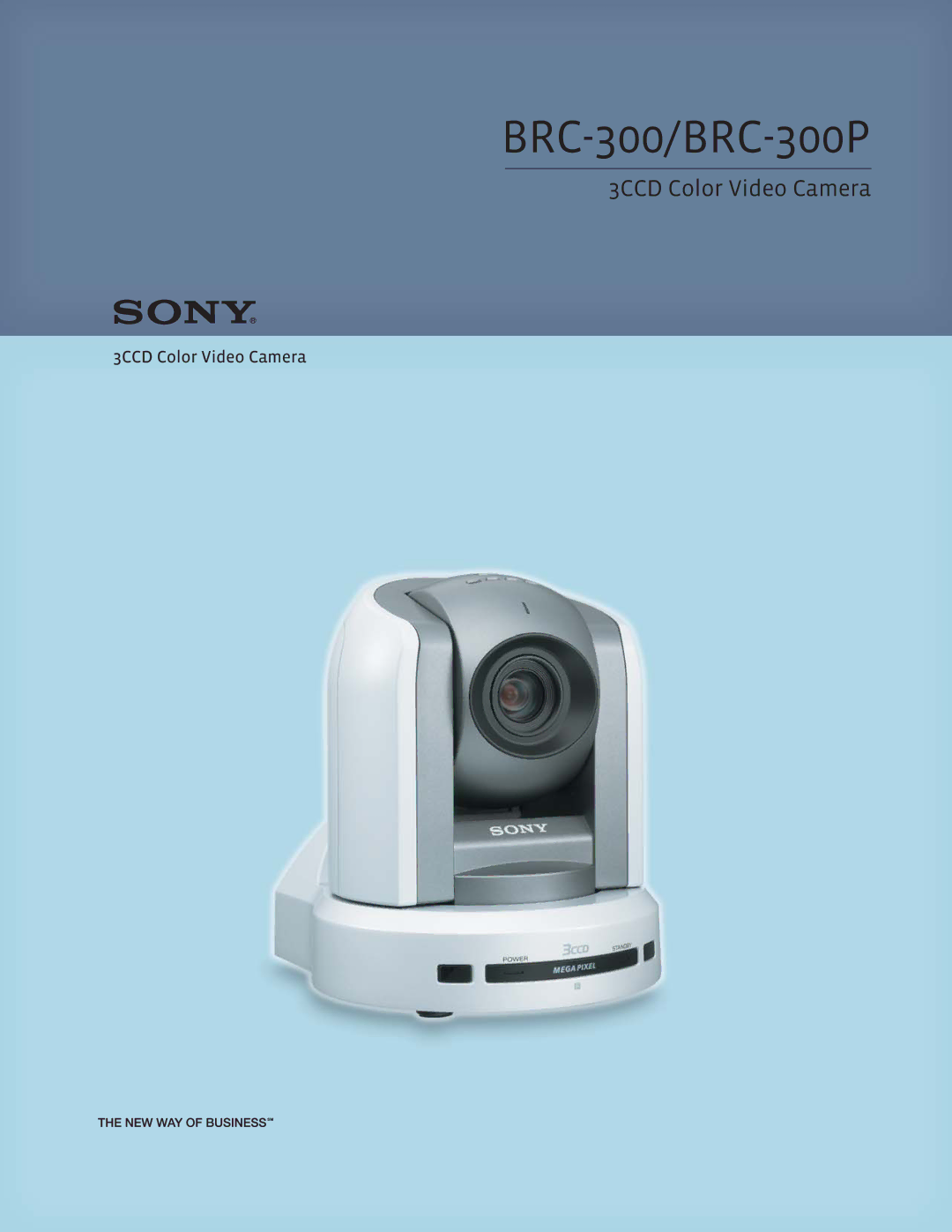 Sony manual BRC-300/BRC-300P 