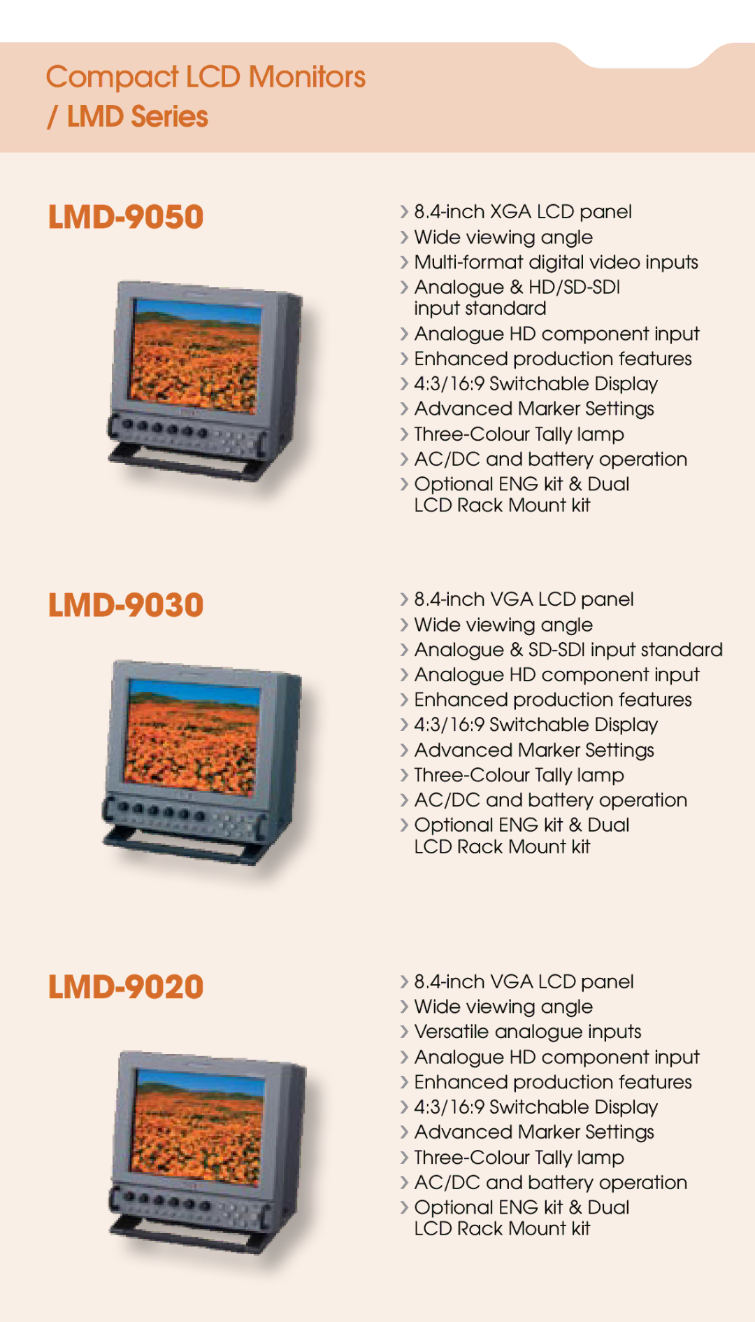 Sony BVM-L170 manual LMD-9050 