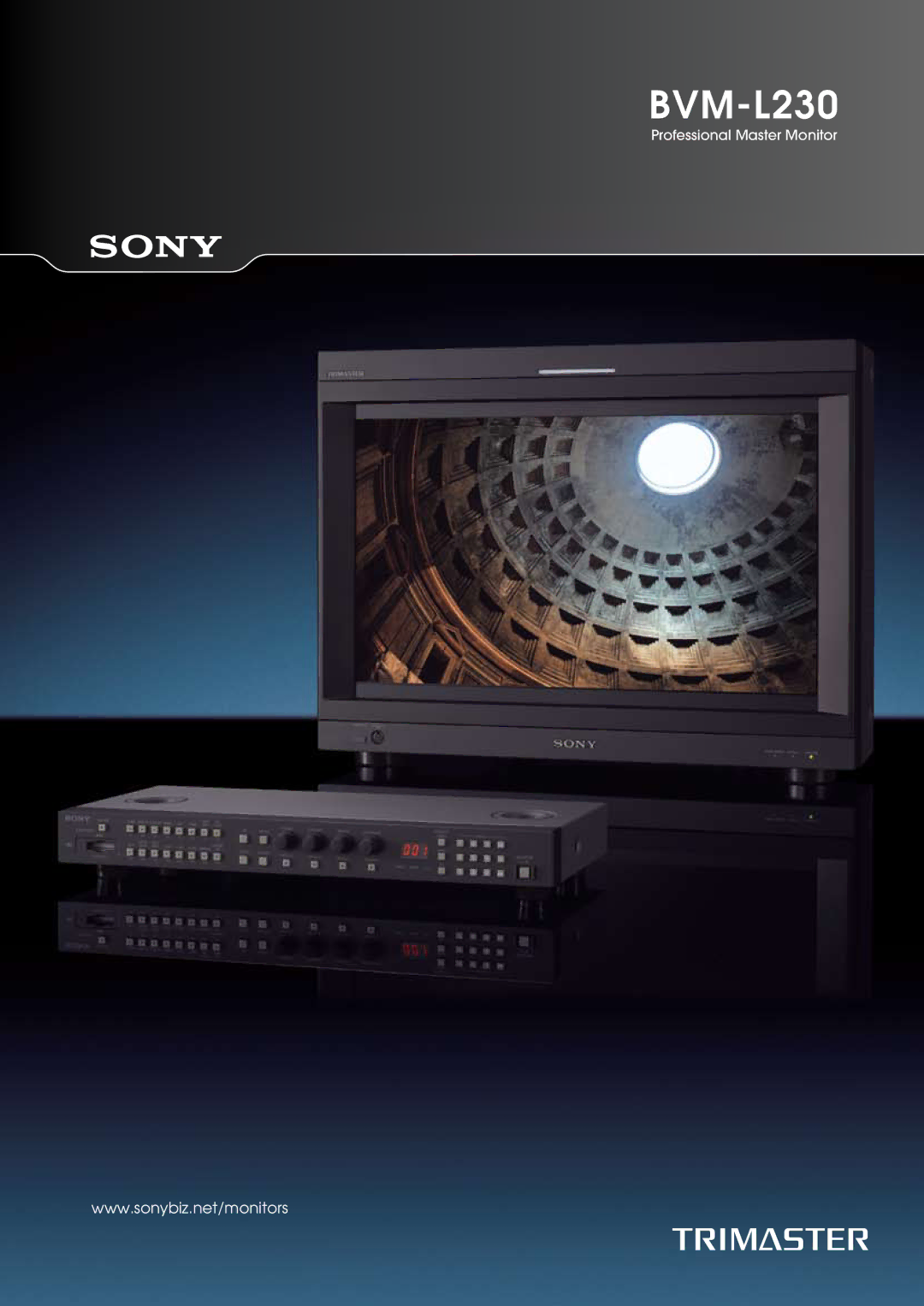 Sony BVM-L230 manual 