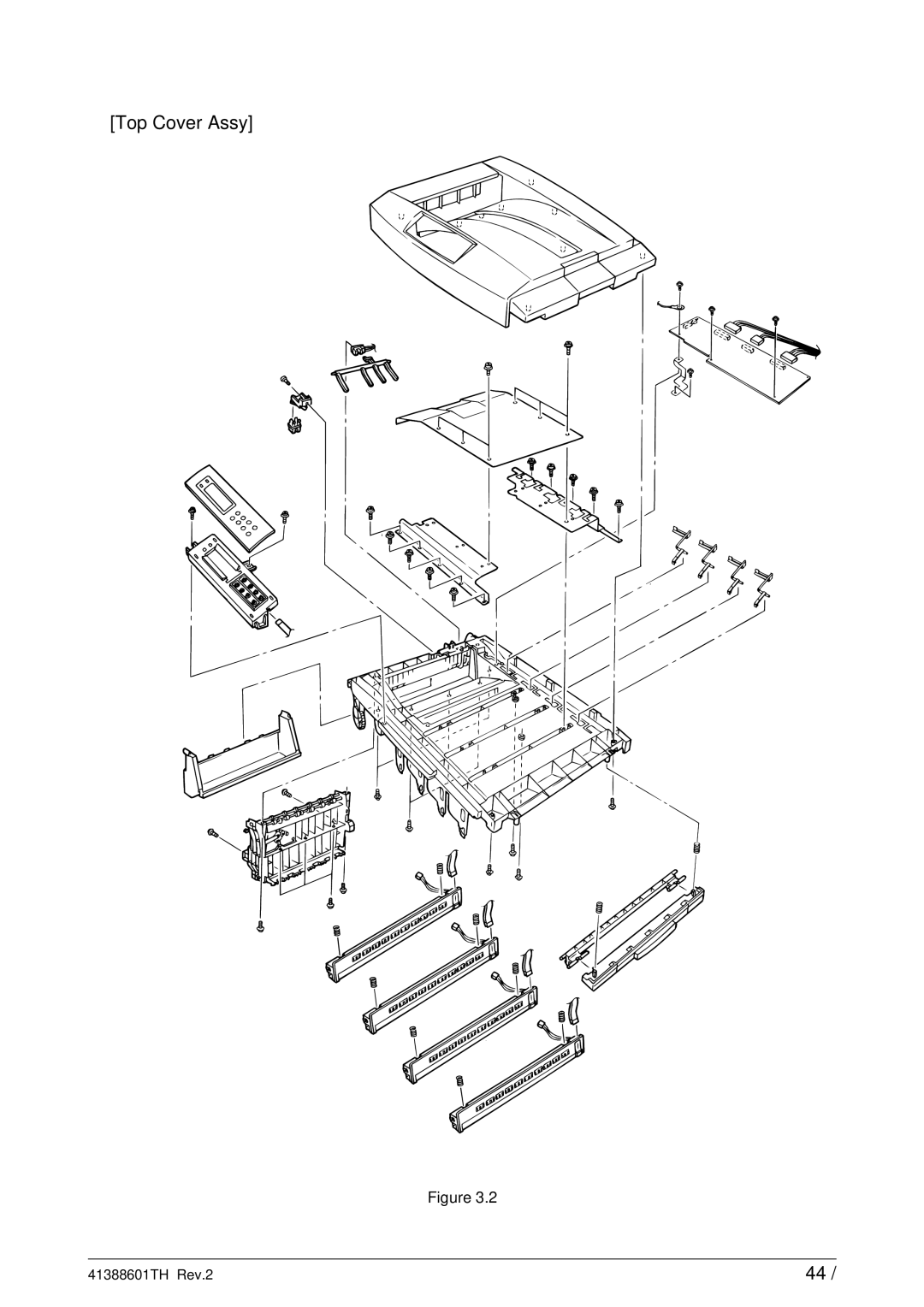 Sony C9000 service manual Top Cover Assy 