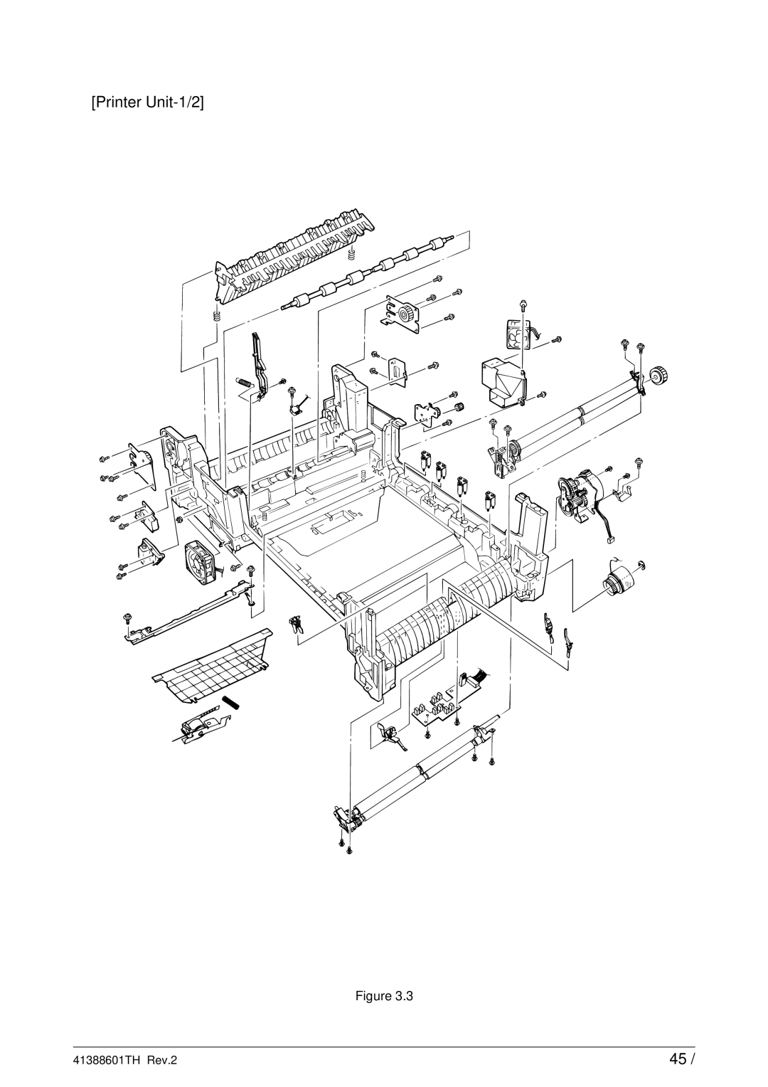 Sony C9000 service manual Printer Unit-1/2 