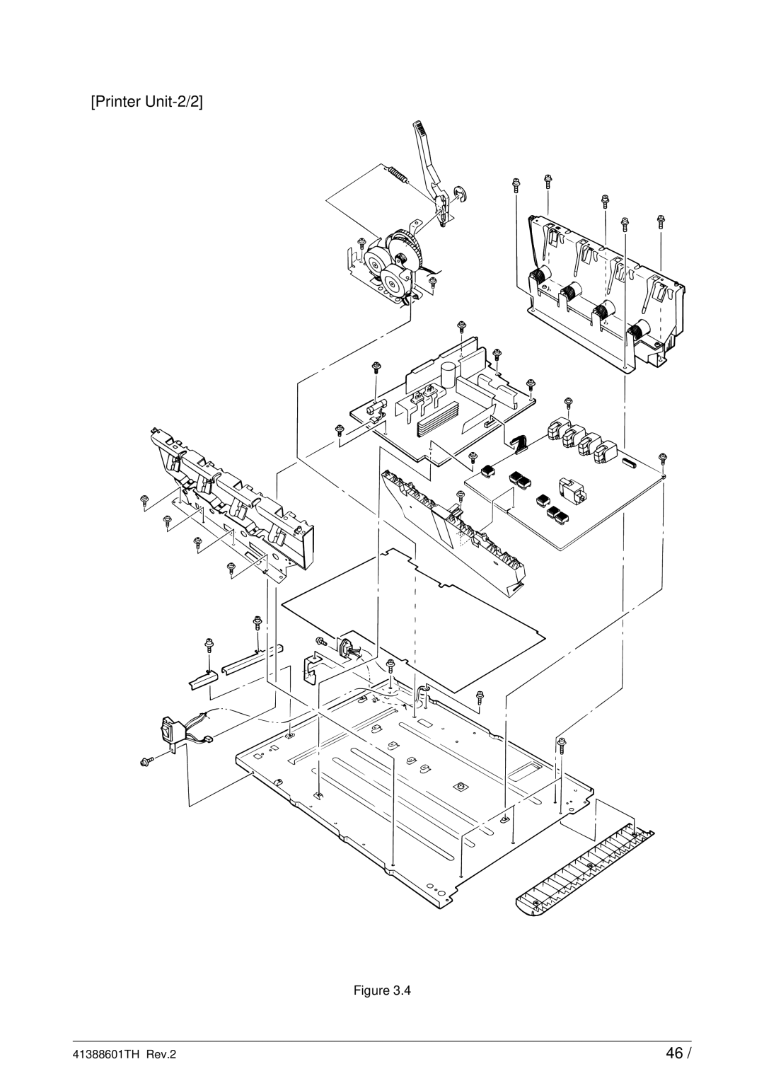 Sony C9000 service manual Printer Unit-2/2 