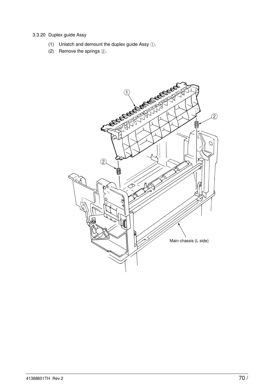 Sony C9000 service manual Main chassis L side 41388601TH Rev.2 