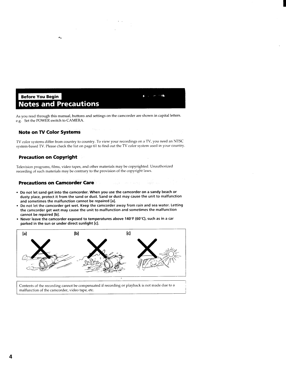 Sony CCD-TR3000 manual 