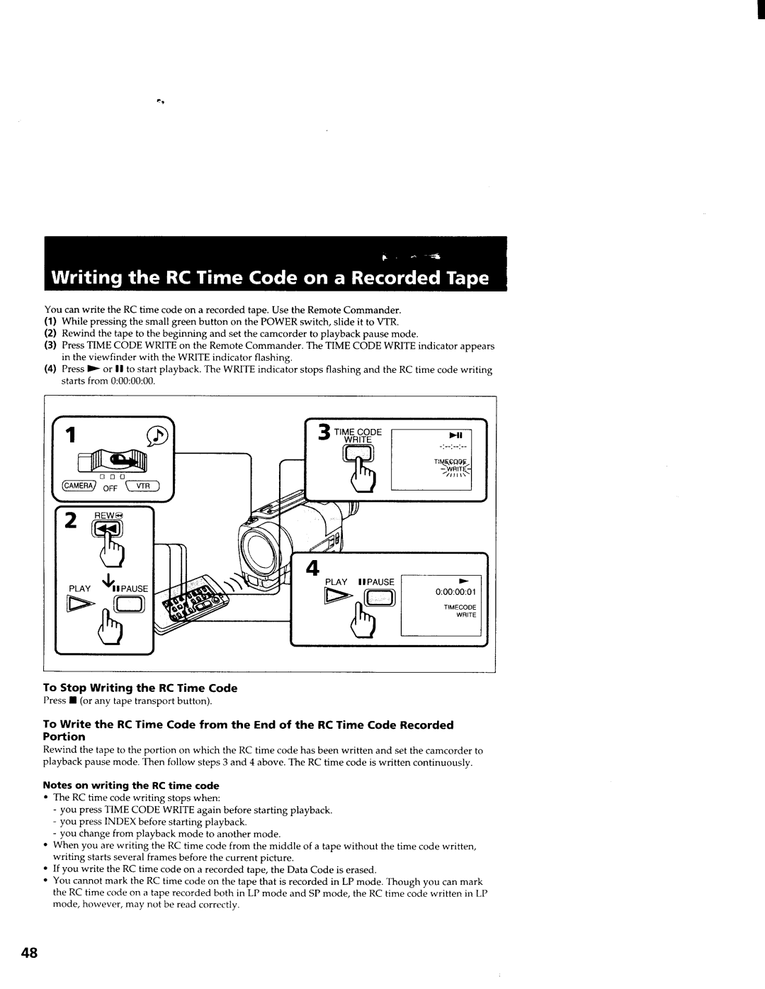 Sony CCD-TR3000 manual 