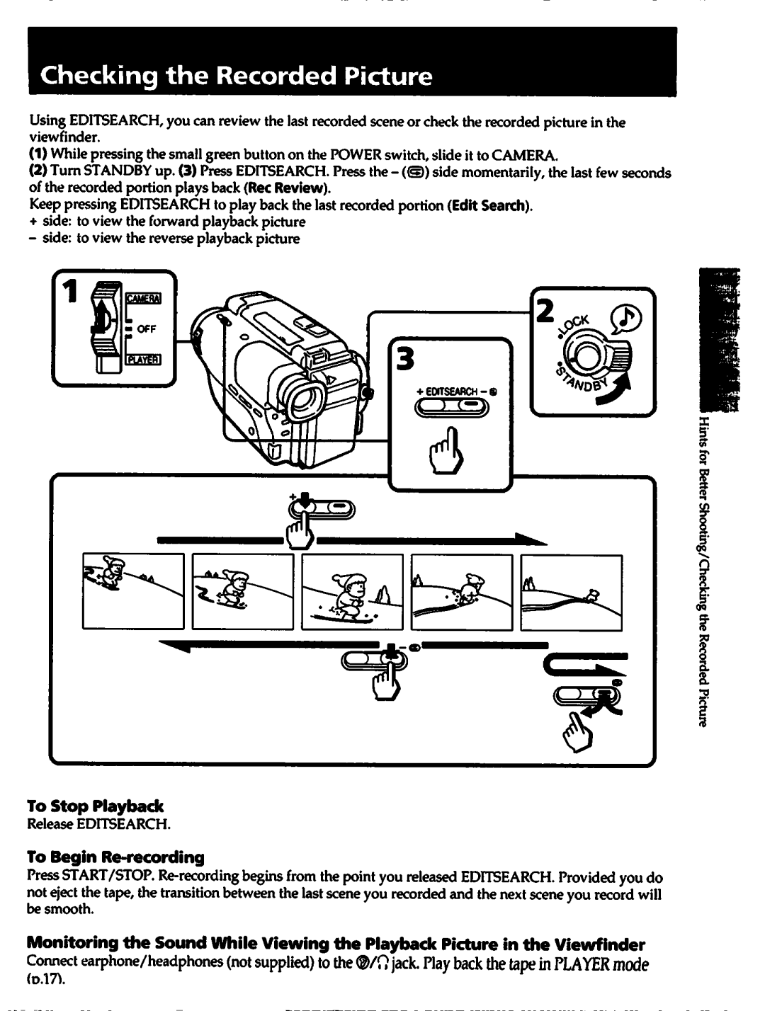 Sony CCD-TR82, CCD-TR70, CCD-TR72, CCD-TR80, CCD-TR42 manual 