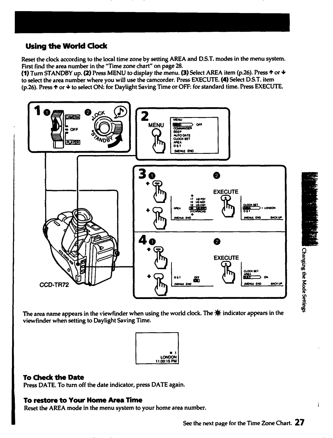 Sony CCD-TR72, CCD-TR82, CCD-TR70, CCD-TR80, CCD-TR42 manual 