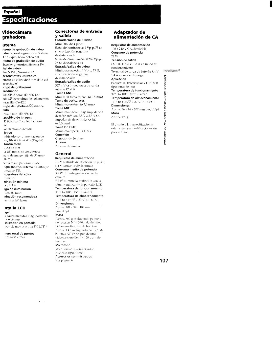 Sony CCD-TRV101 manual 