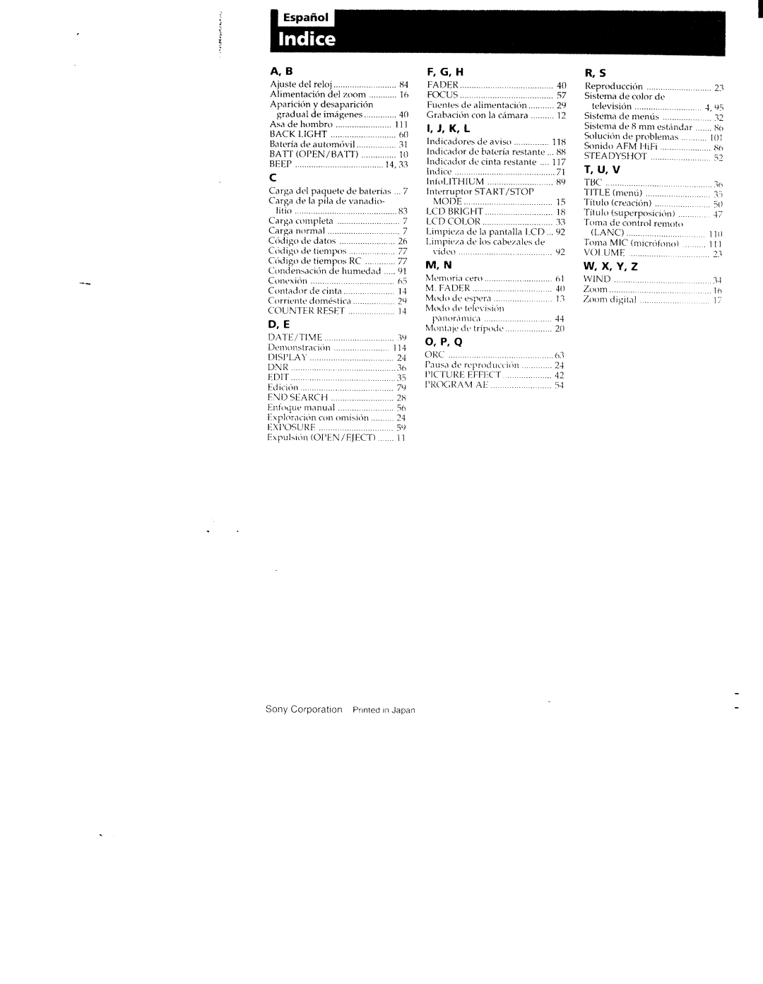 Sony CCD-TRV101 manual 