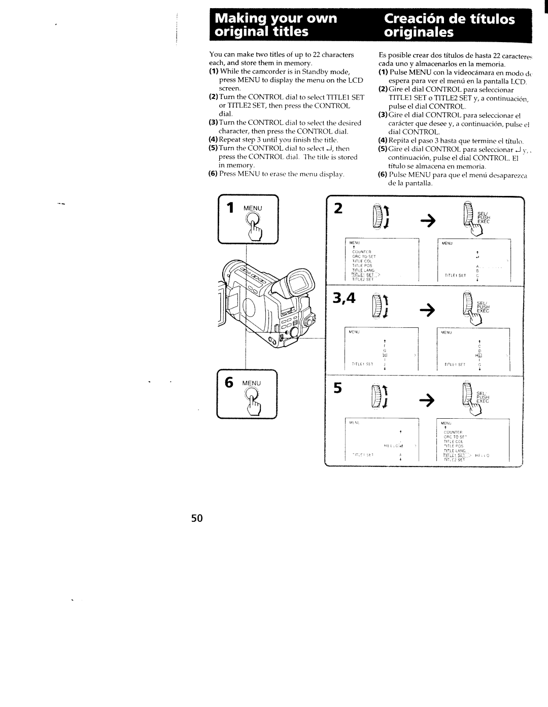 Sony CCD-TRV101 manual 