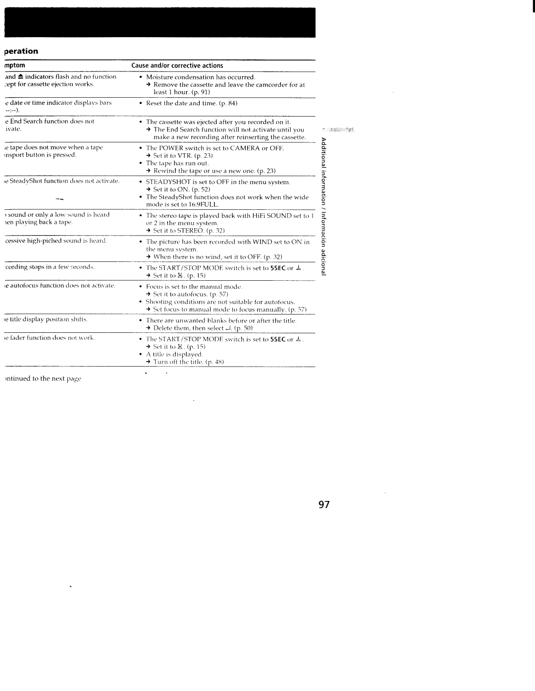 Sony CCD-TRV101 manual 