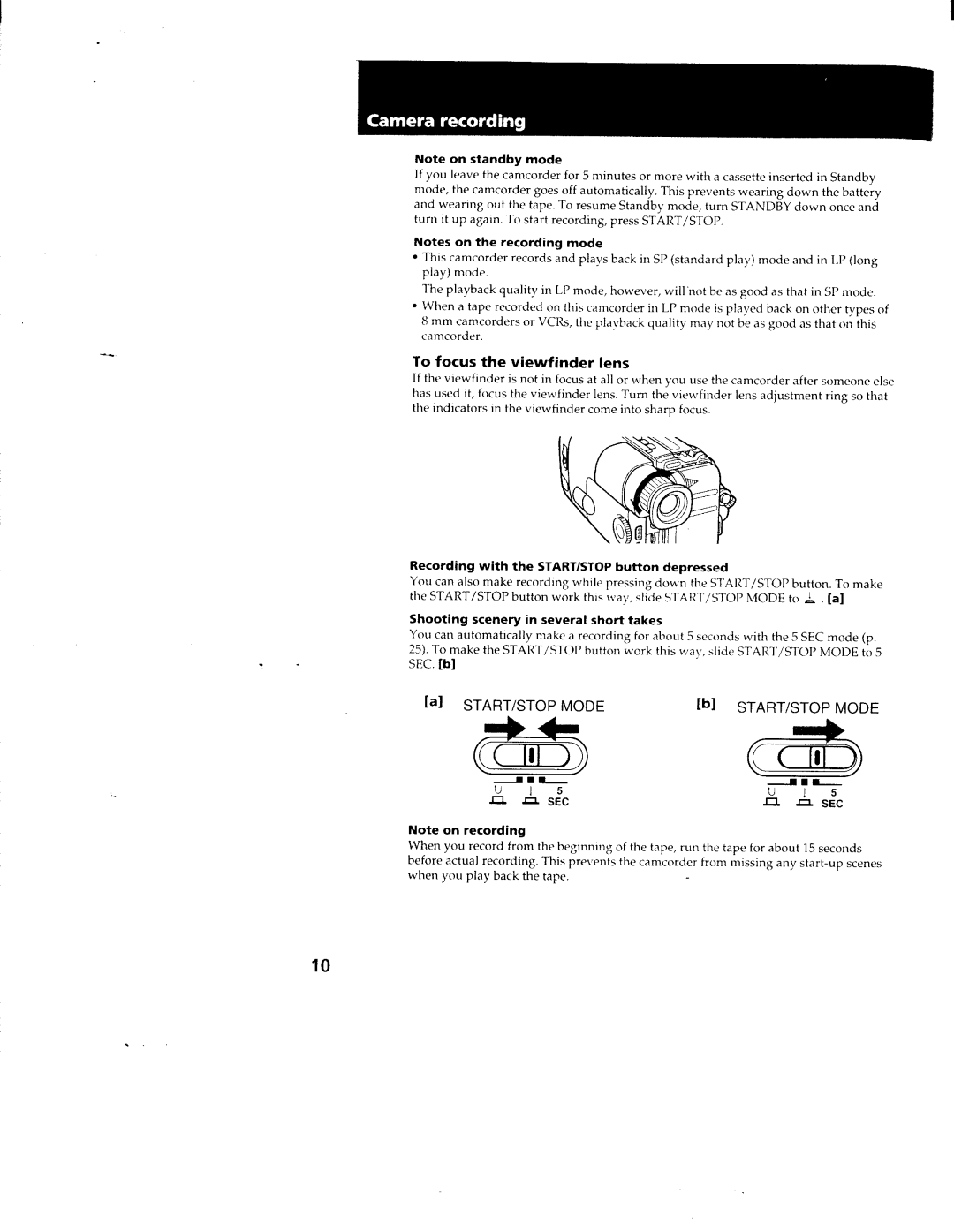 Sony CCD-TRV11, TRV211, TRV19, TRV119, CCS-TRV29 manual 