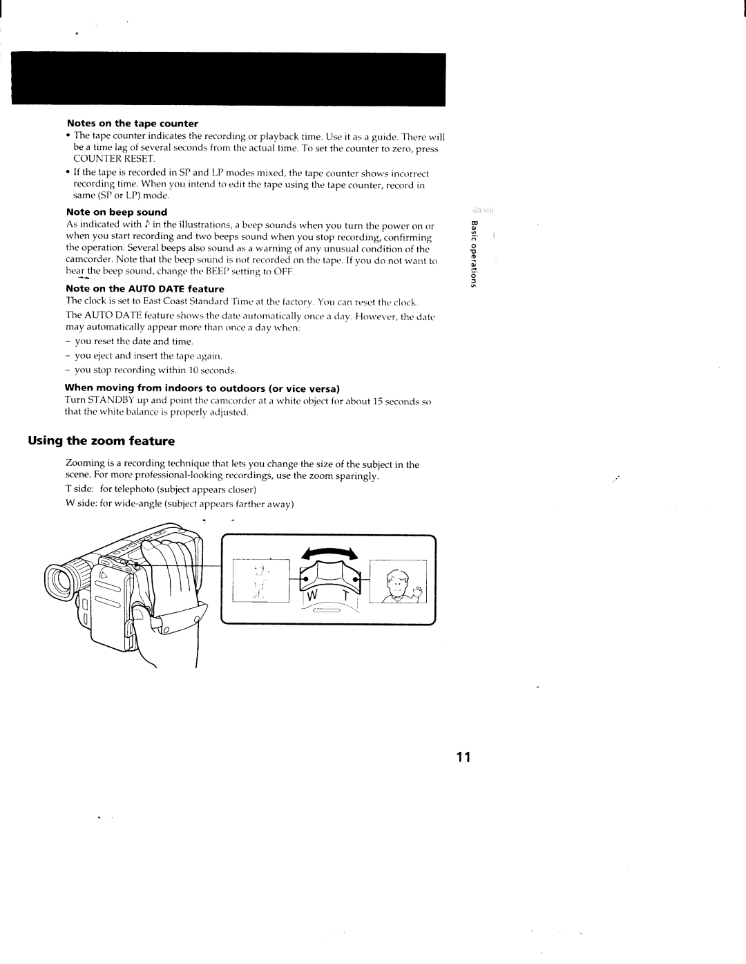 Sony CCS-TRV29, CCD-TRV11, TRV211, TRV19, TRV119 manual 