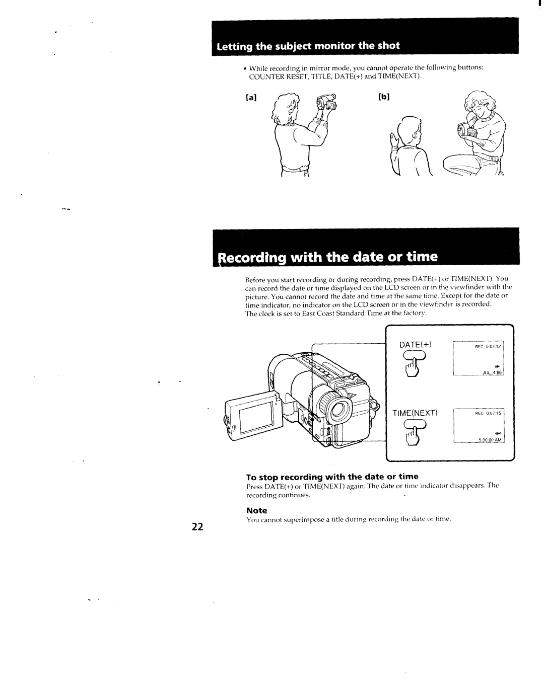 Sony CCD-TRV11, TRV211, TRV19, TRV119, CCS-TRV29 manual 