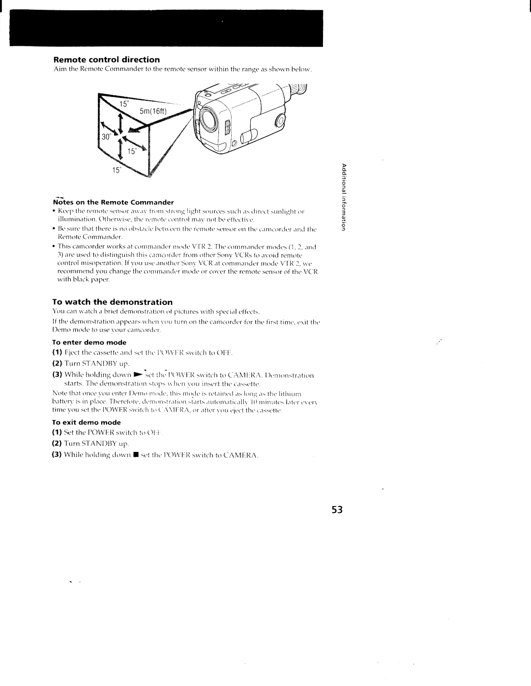 Sony CCS-TRV29, CCD-TRV11, TRV211, TRV19, TRV119 manual 