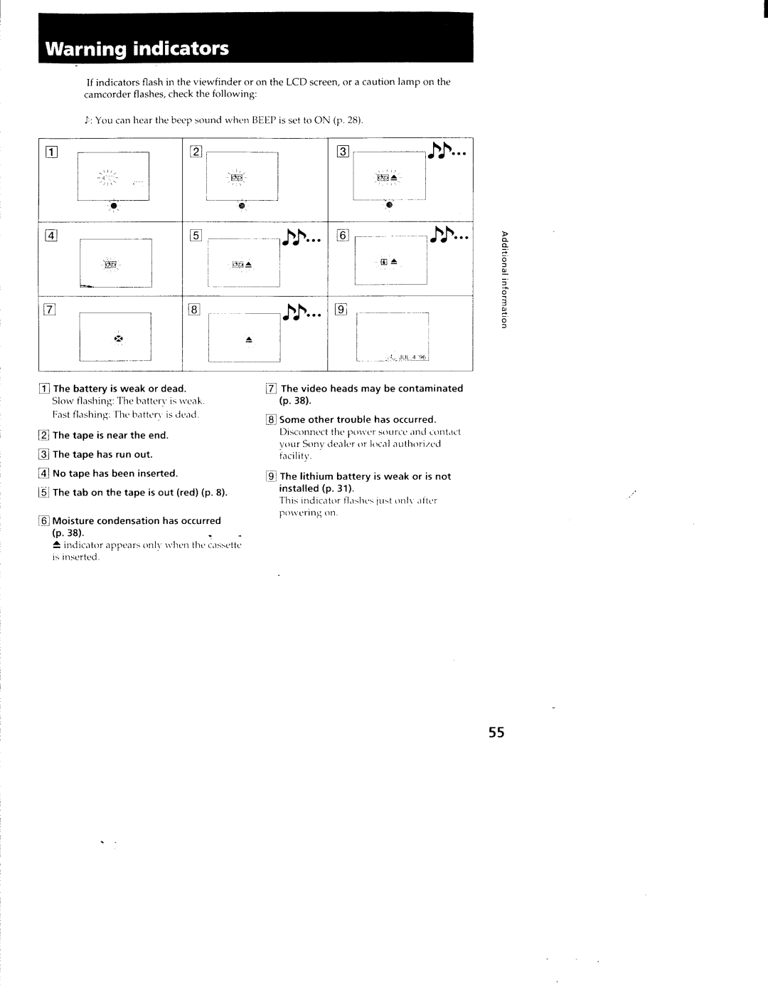 Sony TRV211, CCD-TRV11, TRV19, TRV119, CCS-TRV29 manual 