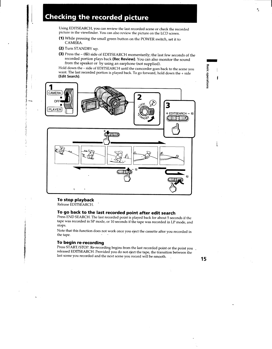 Sony CCD-TRV112/TRV212, CCD-TRV12/TRV22/TRV33 manual 