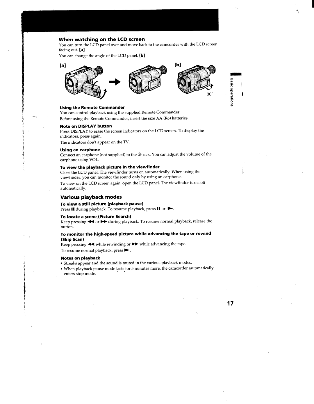 Sony CCD-TRV112/TRV212, CCD-TRV12/TRV22/TRV33 manual 