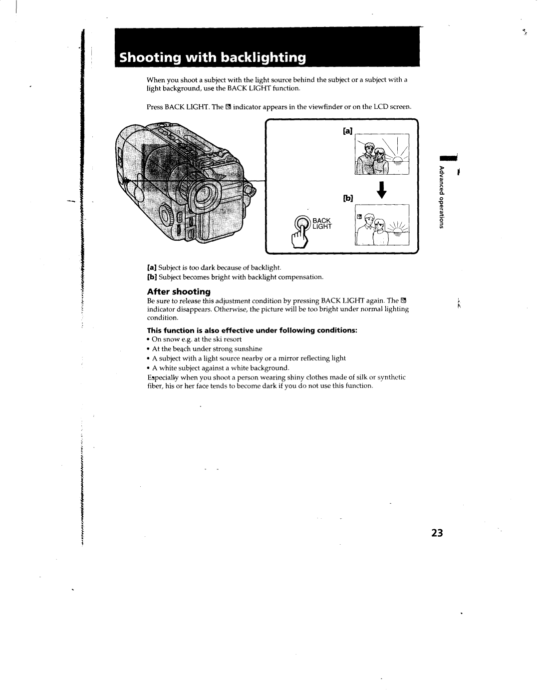 Sony CCD-TRV112/TRV212, CCD-TRV12/TRV22/TRV33 manual 