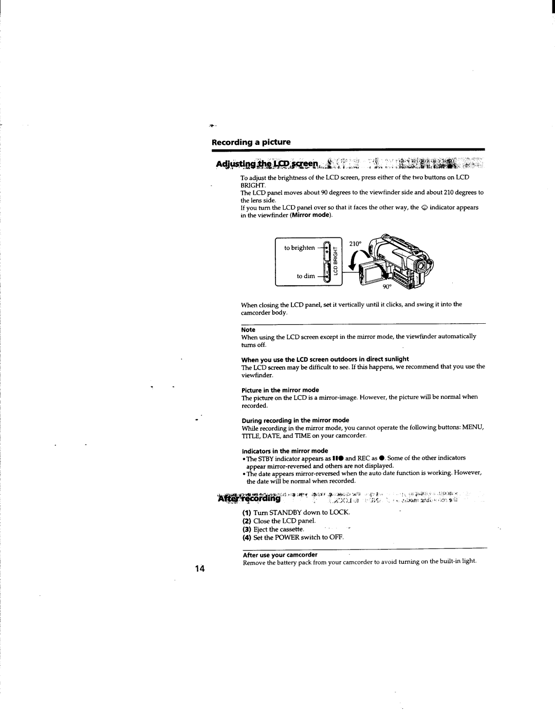 Sony CCD-TRV63/TRV66 manual 