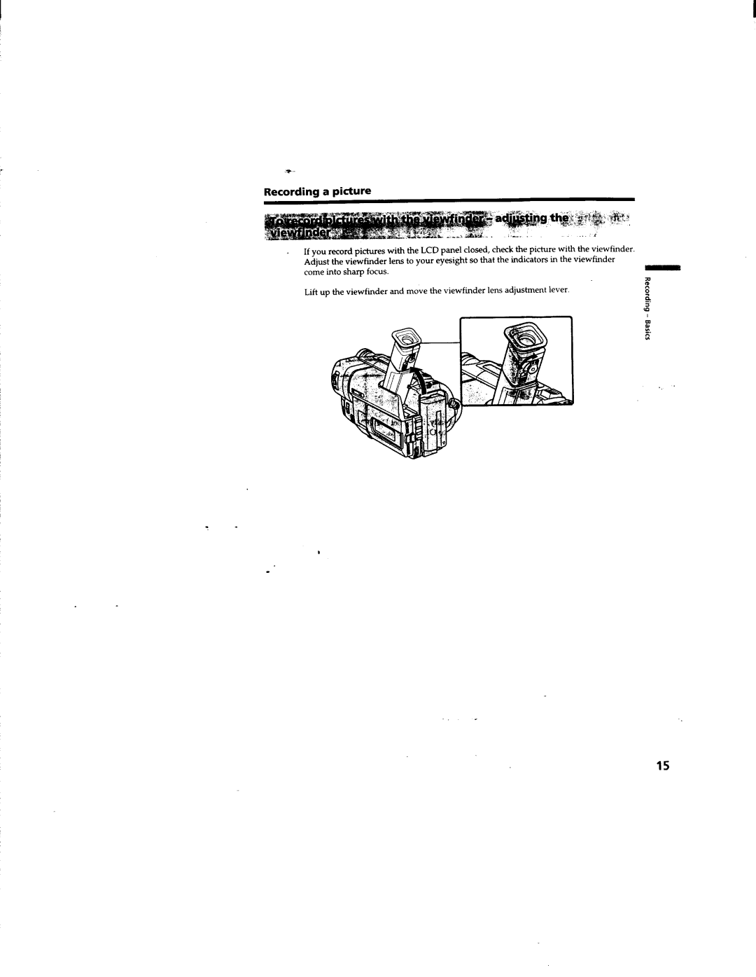 Sony CCD-TRV63/TRV66 manual 