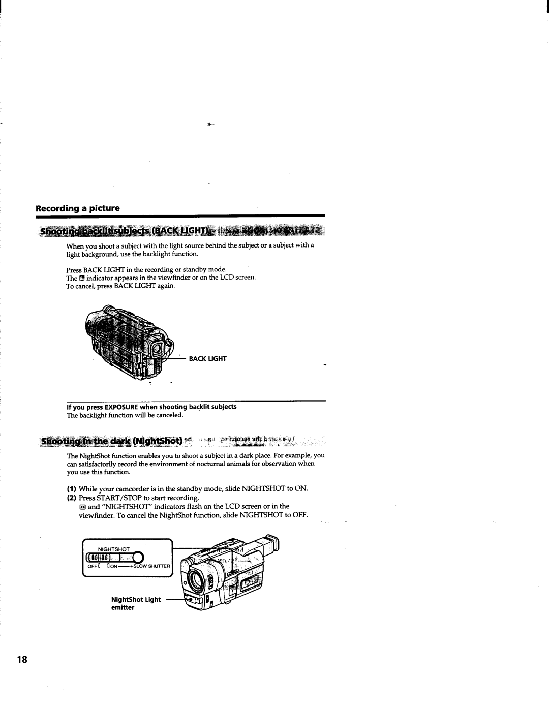 Sony CCD-TRV63/TRV66 manual 