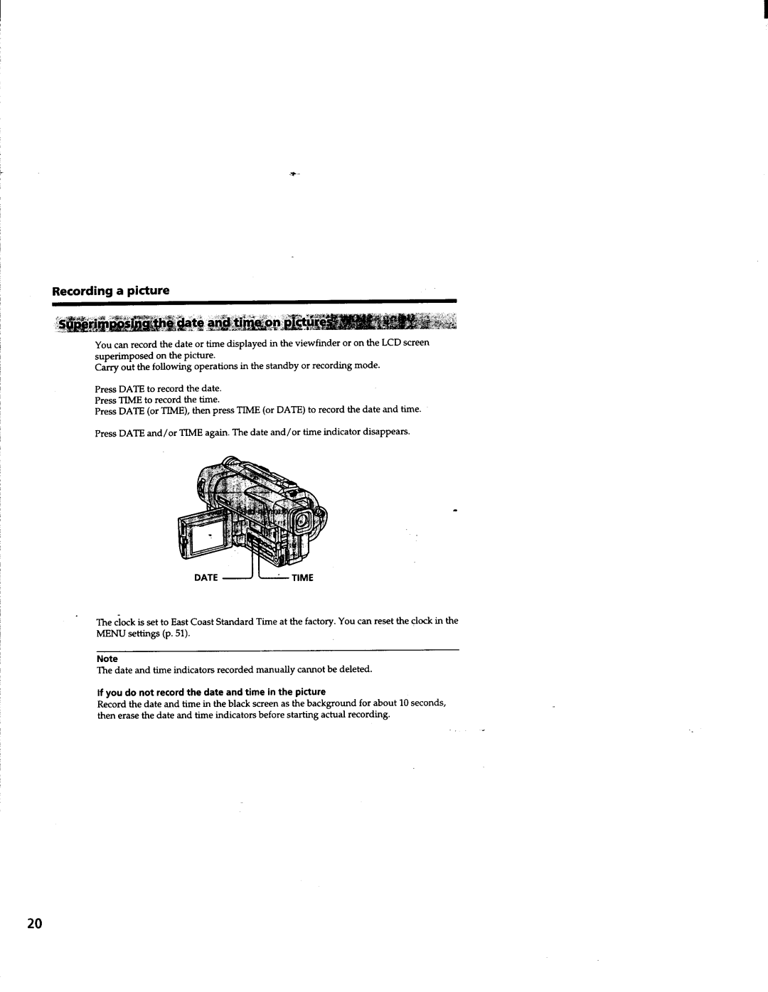 Sony CCD-TRV63/TRV66 manual 