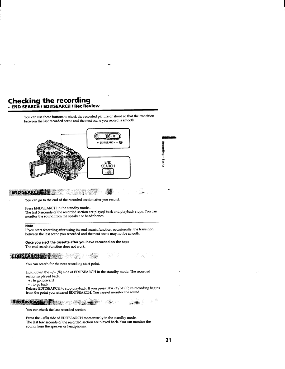 Sony CCD-TRV63/TRV66 manual 