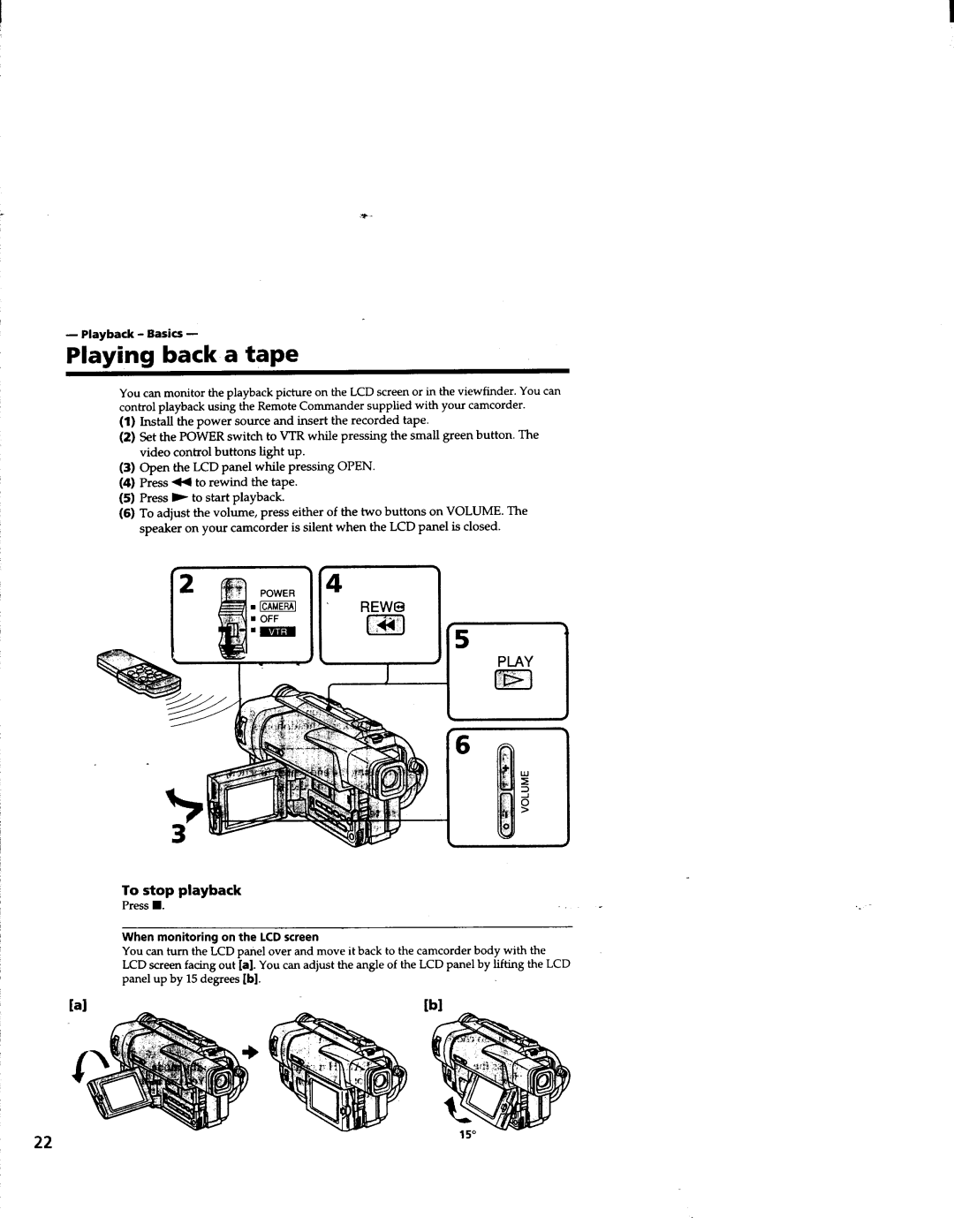 Sony CCD-TRV63/TRV66 manual 