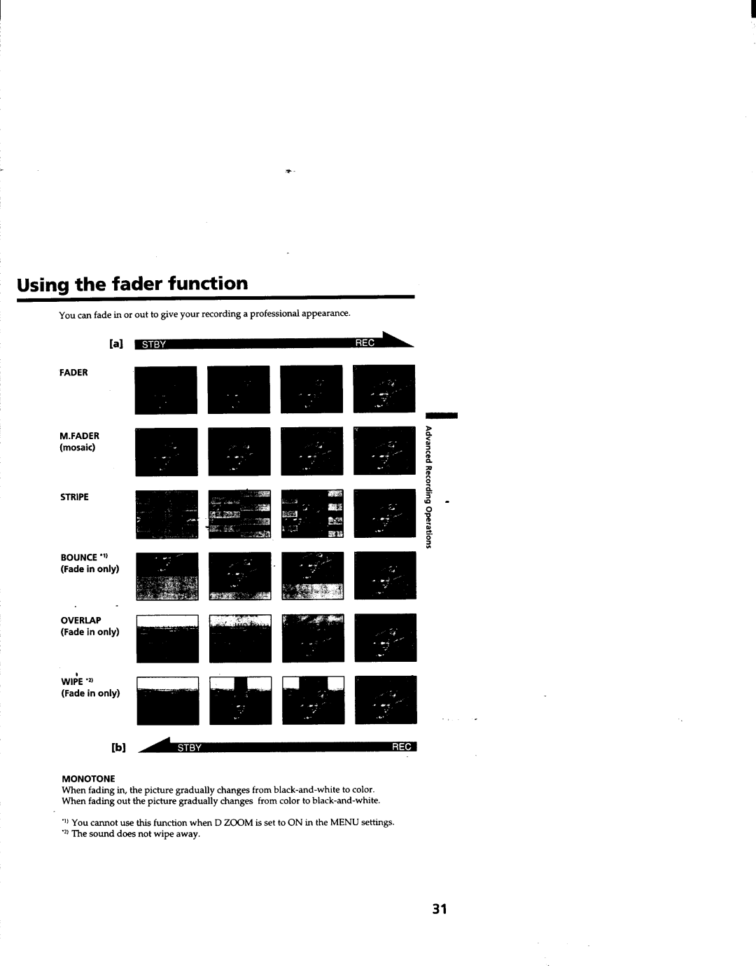 Sony CCD-TRV63/TRV66 manual 