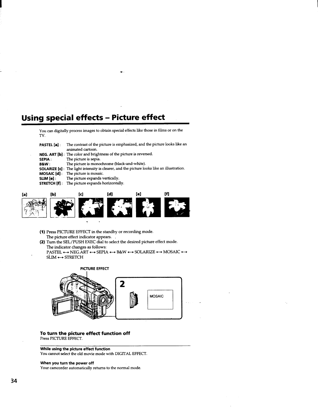 Sony CCD-TRV63/TRV66 manual 